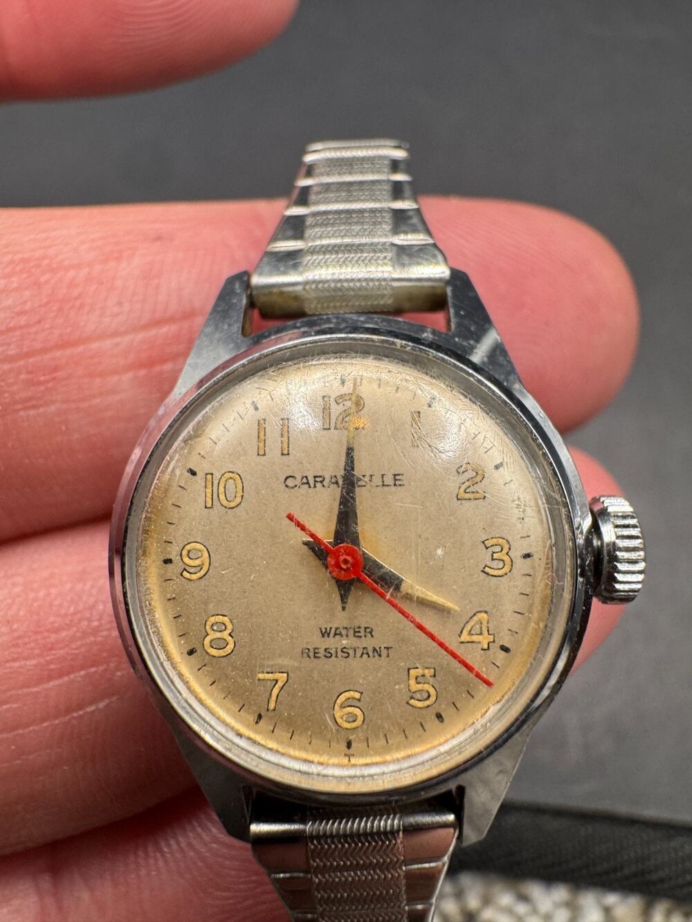 Vintage Caravelle by Bulova Water Resistant Women's Watch 18mm Expansion Band